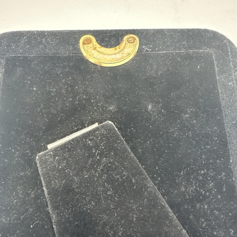 Brass Wave Style Picture Frame Art Deco Style 8 1/2